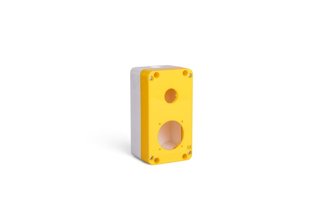 PA Series 2 Holes Empty (1x22 mm+1xPanel Socket Hole ) Yellow-Grey Lift Station